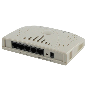 CMP-ROUTER10 König 4 poorts breedband router Product foto