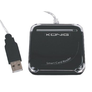 CMP-SMARTRW10 Stijlvolle usb smart card lezer en schrijver