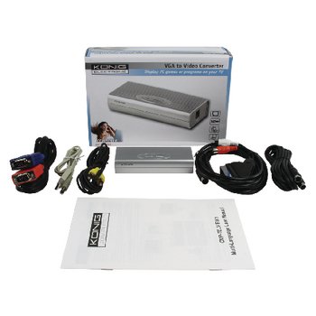CMP-TELVIEW1 Vga naar video converter Inhoud verpakking foto
