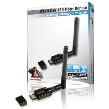 CMP-WNUSB22 Usb 2.0 draadloze dongle voor ieee802.11b/g/n netwerken