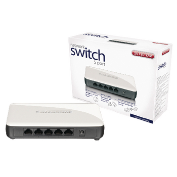 CMPSC-LN118 Netwerk schakelaar 10/100 mbit 5 poorten