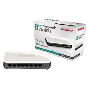 CMPSC-LN119 Netwerk schakelaar 10/100 mbit 8 poorten