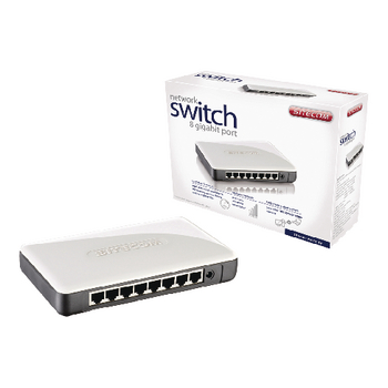 CMPSC-LN121 Netwerk schakelaar gigabit 8 poorten