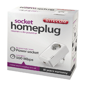 CMPSC-LN552 Socket homeplug 500 mbps Verpakking foto