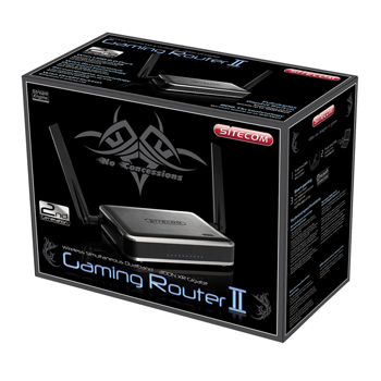 CMPSC-WL309 Wl309 draadloze dualband 300n xr gigabit gaming router ii Verpakking foto