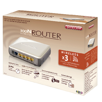 CMPSC-WL342 Sitecom wireless router 300n x3  Verpakking foto