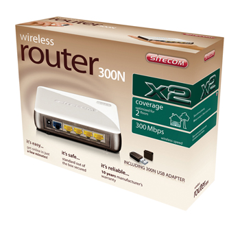 CMPSC-WLK2000 Wlk2000 draadloze router kit 300n x2 Verpakking foto