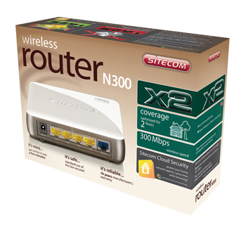CMPSC-WLR2100 Wireless router n300 x2 Verpakking foto