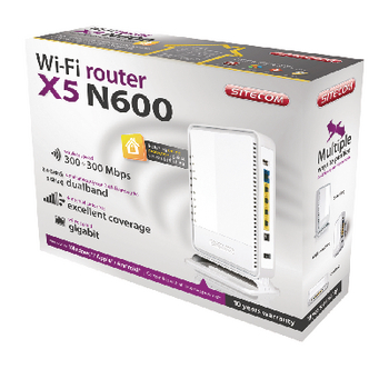 CMPSC-WLR5100 Wi-fi router x5 n600 Verpakking foto