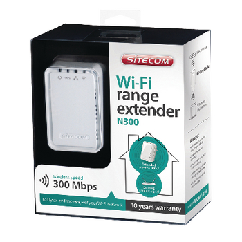 CMPSC-WLX2006 Draadloze repeater/extender n300 wit Verpakking foto