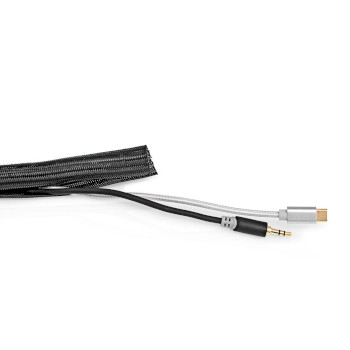CMSL0015BK200 Kabelmanagement | sleeve | 1 stuks | maximale kabeldikte: 15 mm | nylon | zwart Product foto