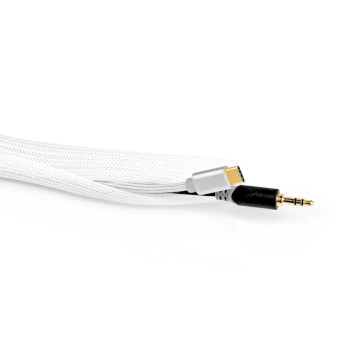 CMSL0015WT200 Kabelmanagement | sleeve | 1 stuks | maximale kabeldikte: 15 mm | nylon | wit Product foto