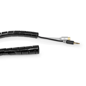 CMSW1922BK200 Kabelmanagement | spiraalvormige sleeve | 1 stuks | maximale kabeldikte: 22 mm | pe | zwart Product foto