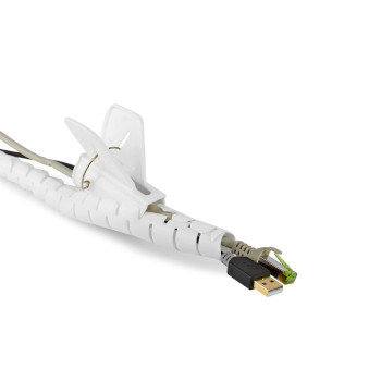 CMSW1922WT200 Kabelmanagement | spiraalvormige sleeve | 1 stuks | maximale kabeldikte: 22 mm | pe | wit Product foto