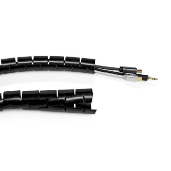 CMSW2832BK200 Kabelmanagement | spiraalvormige sleeve | 1 stuks | maximale kabeldikte: 32 mm | pe | zwart Product foto