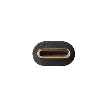 CN-365 Adapter usb-c male - usb a female / usb-c female / hdmi female zwart In gebruik foto