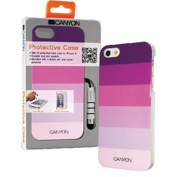 CNA-I5C02P Smartphone hard-case apple iphone 5s / apple iphone 5 roze/paars