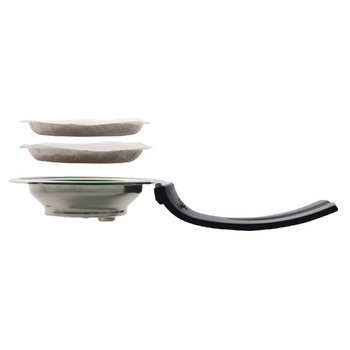 COFFEEDUCK2 Coffeeduck senseo-apparaat zwart/zilver Product foto