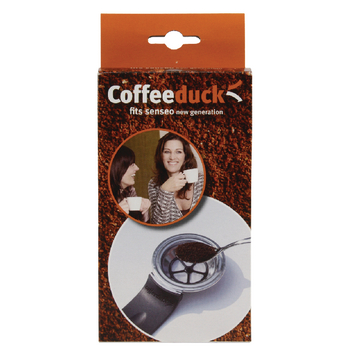 COFFEEDUCK2 Coffeeduck senseo-apparaat zwart/zilver Verpakking foto