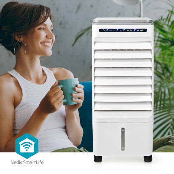 COOL116CWTW Smartlife mobiele aircooler | watertankcapaciteit: 5 l | 3 snelheden | 215 m³/h | zwenkfunctie  Product foto