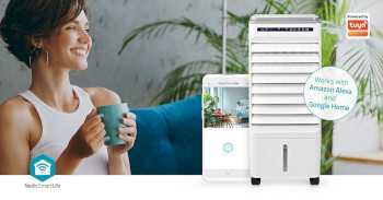 COOL116CWTW Smartlife mobiele aircooler | watertankcapaciteit: 5 l | 3 snelheden | 215 m³/h | zwenkfunctie  Product foto