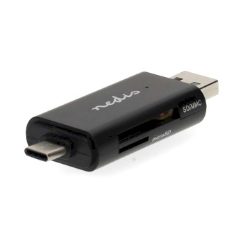 CRDRU2110BK Kaartlezer | microsd (tf) / microsdhc (tf) / microsdxc (tf) / sd / sdhc / sdxc | usb 2.0