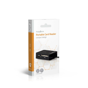 CRDRU2300BK Kaartlezer | all-in-one | usb 2.0 Verpakking foto