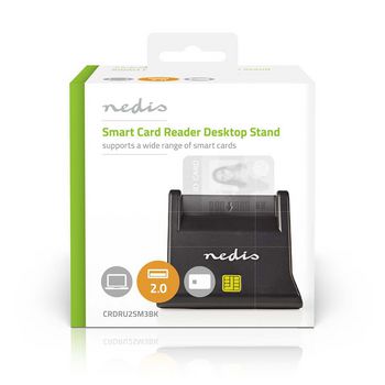 CRDRU2SM3BK Kaartlezer | smart card (id) | usb 2.0  foto