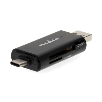 CRDRU3110BK Kaartlezer | microsd (tf) / microsdhc (tf) / microsdxc (tf) / sd / sdhc / sdxc | usb 3.2 gen1