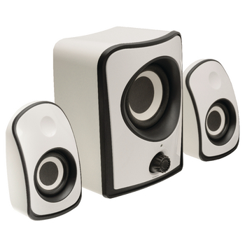 CS21SPS100WH Speaker 2.1 bedraad 3.5 mm 8 w wit Product foto