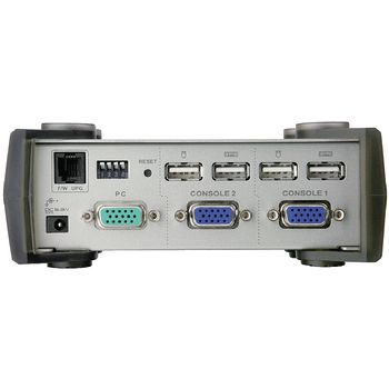 CS231C-AT-G 2-poorts kvm switch zilver Product foto