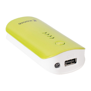 CS4400PB001GR Draagbare powerbank 4400 mah usb groen Product foto