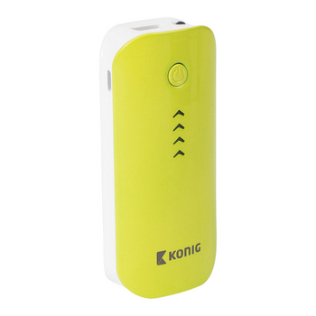 CS4400PB001GR Draagbare powerbank 4400 mah usb groen Product foto