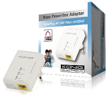 CS500PLCN100 Nano powerline adapter 500 mbps