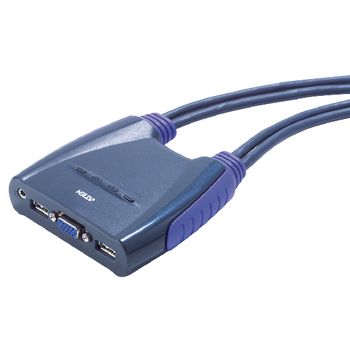 CS64US-AT 4-poorts usb vga-/audiokabel kvm-switch (0,9 m, 1,2 m)
