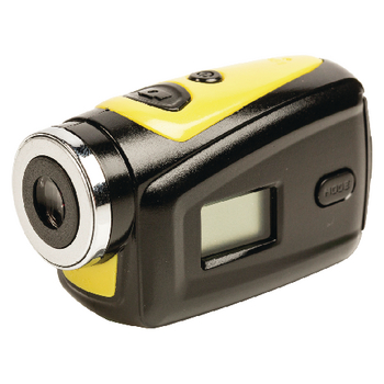 CSAC100 Hd action cam waterdichte behuizing geel/zwart