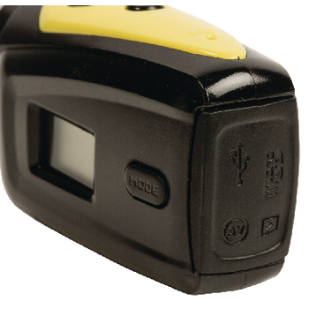 CSAC100 Hd action cam waterdichte behuizing geel/zwart Product foto