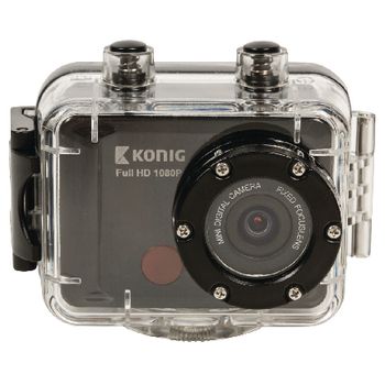 CSAC300 Full hd action cam 1080p waterdichte behuizing zwart