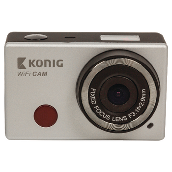 CSACW100 Full hd action cam 1080p wi-fi zilver Product foto