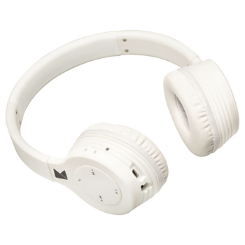 CSBTHS300WH Headset on-ear bluetooth geen ingebouwde microfoon wit Product foto