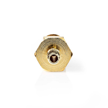 CSGB02901GD Sma-connector | recht | female | verguld | 50 ohm | krimp | diameter kabelinvoer: 2.55 mm | metaal | Product foto
