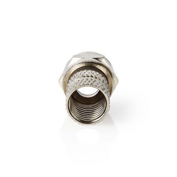 CSGB41906ME F-connector | recht | male | vernikkeld | 75 ohm | twist-on | diameter kabelinvoer: 7.0 mm | zink le Product foto