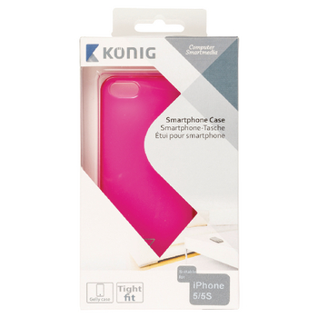 CSGCIPH5PI Smartphone gel-case apple iphone 5s roze Verpakking foto