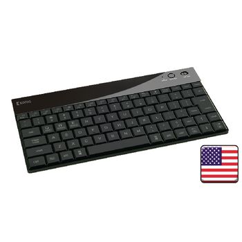 CSKBBT300US Bluetooth keyboard verlicht draagbaar us international zwart