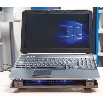 CSNBC200BL Verstelbaar laptop stand tot en met 18\