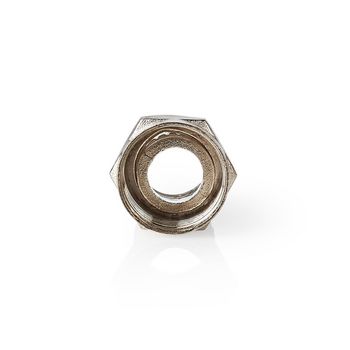 CSVC41908ME F-connector | recht | male | vernikkeld | 75 ohm | twist-on | diameter kabelinvoer: 7.5 mm | zink le Product foto