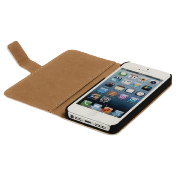 CSWBIPH5WH Smartphone wallet-book apple iphone 5s wit