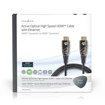 CVBG3400BK100 Actieve optische high speed hdmi™-kabel met ethernet | hdmi™ connector | hdmi™ con  foto