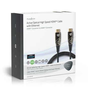 CVBG3400BK200 Actieve optische high speed hdmi™-kabel met ethernet | hdmi™ connector | hdmi™ con Verpakking foto