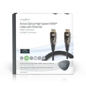 CVBG3400BK400 Actieve optische high speed hdmi™-kabel met ethernet | hdmi™ connector | hdmi™ con  foto